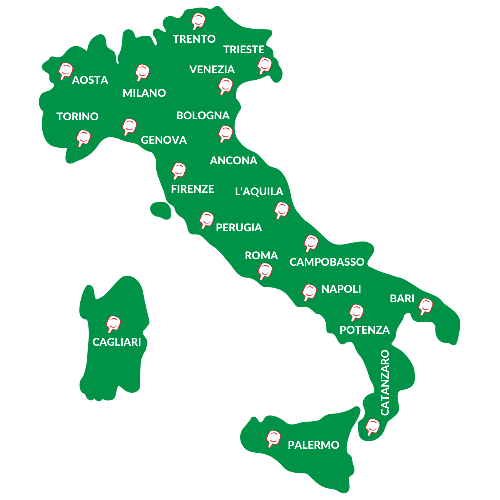 Capitals italia noms pizzes la pizza di mamma casserres